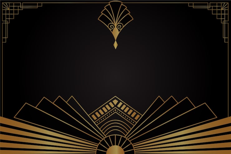 Wystrój w stylu wielkiego Gatsby